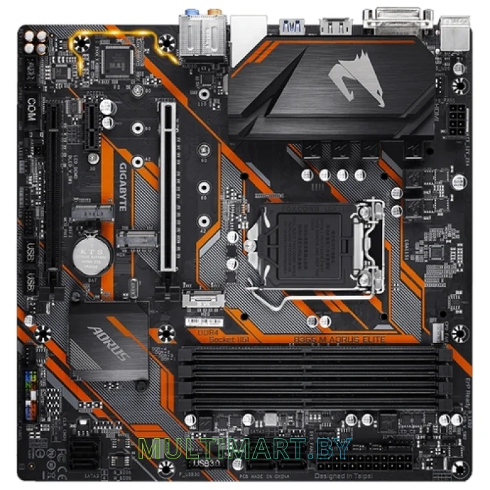 Материнская плата Gigabyte B365 M Aorus Elite (rev. 1.0)